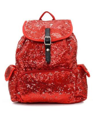 China New RFID Sequin Bookbag Handbag Backpack Sequin Bag For Girls for sale