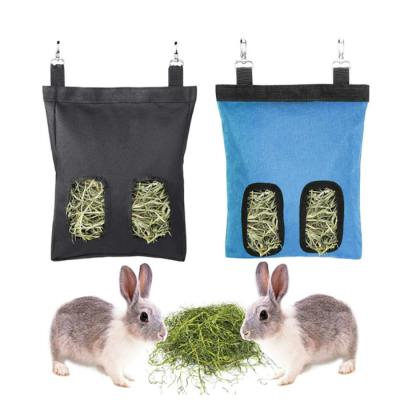 China Feeder Bag Pig Hay Bag Rabbit Feeding Bag Pet Non-automatic Hanging Rabbit Hay Bag for sale