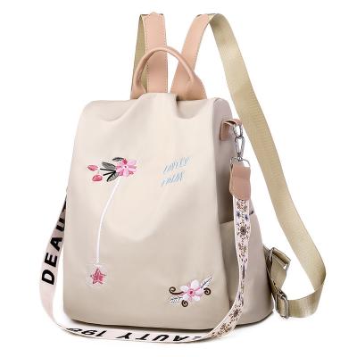 China 2021 Oxford anti-theft waterproof women backpack fashion anti-theft women backpack school bag large capacity backpack high quality copy for sale