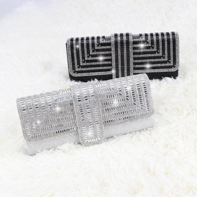 China Hot Selling New Fashion Purse Rhinestone Diamond Decoration Evening Clutch Bags For Women Evening Clutches Ladies Party Wedding Purse Bag for sale