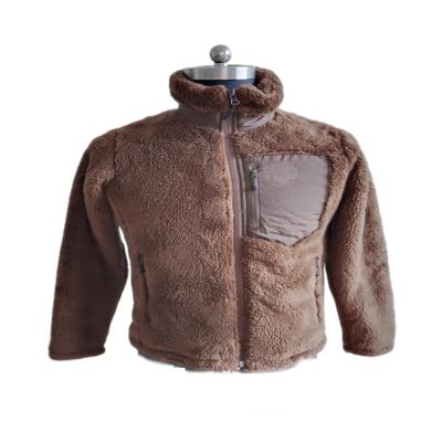 China Waterproof 2021 New Fashion Big Men's Jackets And Coat Custom Made Winter Mens Classic Sherpa Fleece Bomber Jacket for sale