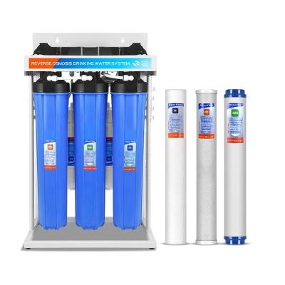 China Hotel 5-Stage 20 Inch Reverse Osmosis System Under Sink Water Filter, RO Water Filter System, Drinking Water Purifier 800GPD for sale