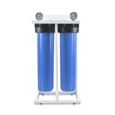 China With Stand 2 Stage LARGE 20 Inch Blue Water Filter With 20