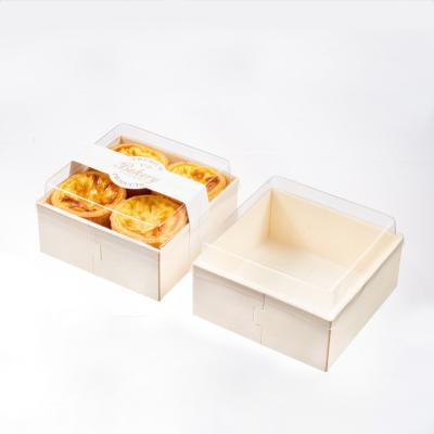 China Eco-friendly Biodegradable Plastic Box Oil-proof Pizza Paper Cover Wooden Folding Paper Boxes for sale