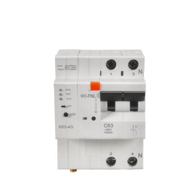 China 10KA Miniature Leakage Smart Circuit Breaker 2P MCB 32A/63A/80A Automatic Transfer Switch Remote System Control for sale