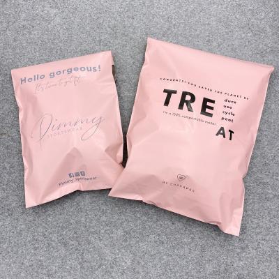 China Custom Biodegradable Matte Beige Moisture Proof Poly Bag Mailing Mailing Bags Mailing Bags Mailing Bags for sale