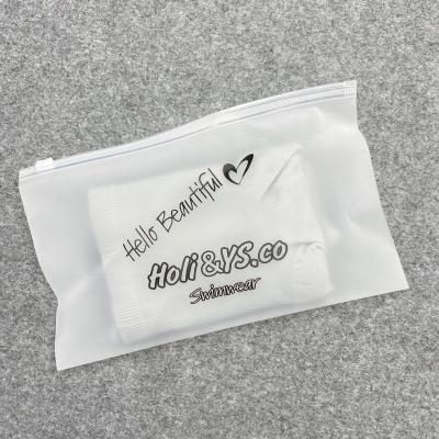 China Wholesale Custom Moisture Proof Plastic Packaging Ziplock Bag For Clothes for sale