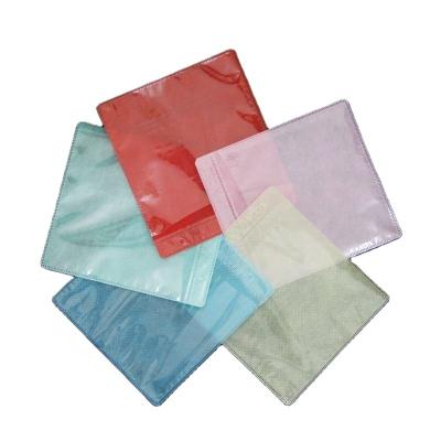 China 2 holes 2 Dic 3C 25g non-woven Plastic CD pouch/CD sleeves/CD packing for sale