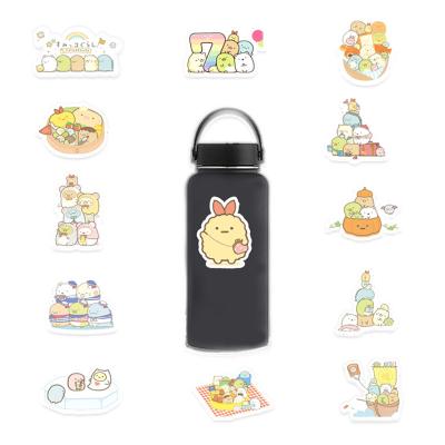 China Suitable for 50Pcs Sumikko Smooth Corner Creature Surfaces Gurashi Cute Cartoon Stickers for Girl Bottle Laptop Notebook Waterproof Label for sale