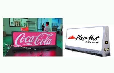 China Digital Taxi Top Signs Taxi Led Sign Display Vibration - Proof 250W Average Consumption for sale