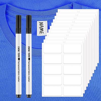 China Waterproof Custom T-shirt Heat Transfer Vinyl Stickers Iron On Washable Press Labels Sheets For Clothes for sale