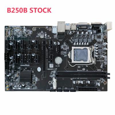 China LGA1151 support 12 graphics cards B250B DDR4 LGA1151 motherboard for sale