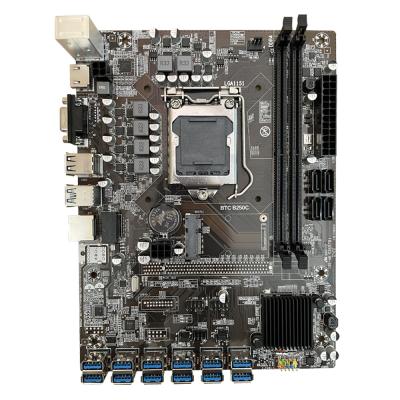 China Fast Shipping LGA1151 B250C Motherboard Support 12USB 2.0 3.0 GPU Chipset SATA 4X LGA1151 for sale