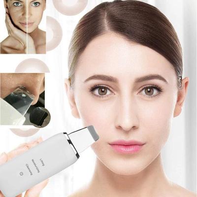 China Pore ​​Shrinking Facial Scrubber Ultrasonic Facial Spatula Facial Spatula Pore Remover Blackhead Remover Blackhead Skin Scrubber for sale