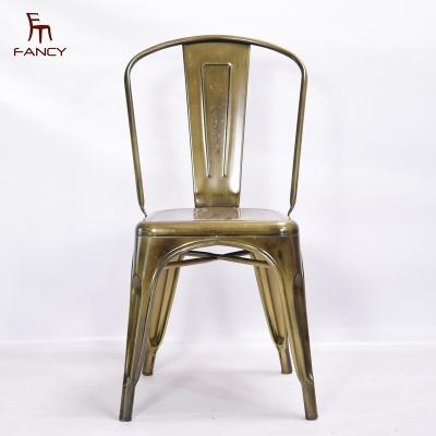 China Wholesale Simple Design Traditional Antique Metal Chair Leisure Chair for sale