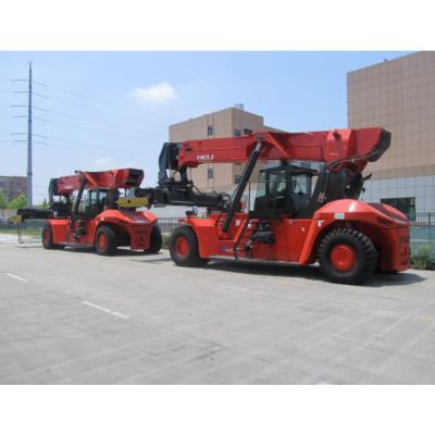 China Hotels China Factory Top Reach Stacker Heli 45 Ton Container Reach Stacker for sale