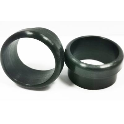 China Custom Silicone Rubber Oil Resistance Dustproof And Waterproof Hole Around Silicone Hollow Cover for sale