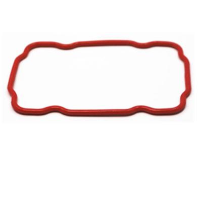 China Oil Resistance Customized OEM Molding Silicone Sealing Ring 3-5mm Square Section Silicone Rubber Waterproof Gaskets for sale