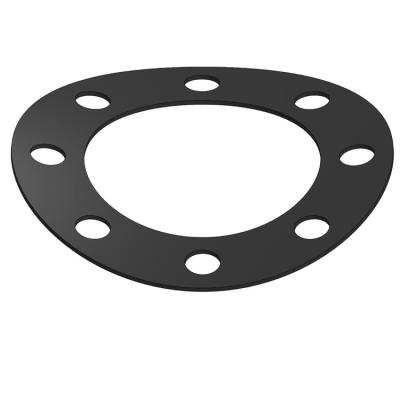 China Custom Plastic Injection Molding Machine Parts Oil Resistance PU Soft Gasket With Holes Custom Rubber Cover for sale