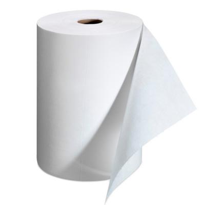 China Does Not Shed Hair Hot Selling White Polyester Spunlace Nonwoven Fabrics Roll For Wet Wipes for sale