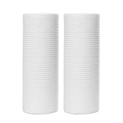 China Viable Disposable Washable Nonwoven Cleaning Roll Wipes Cloth Home Water Absorption And Deoilingl Household Cleaning Cloth for sale