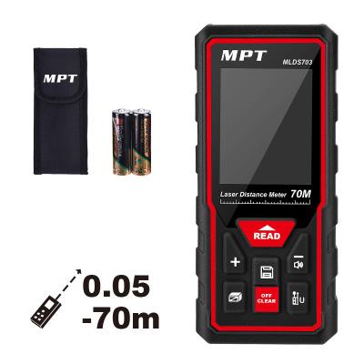 China MPT Distance Meters 0.05-70M Small Handheld Laser MLDS703 for sale