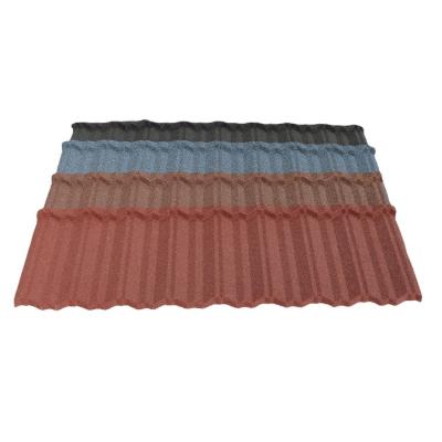 China Different Metal Types Of Modern Stone Coated Roofing Sheet And Colors Long Service Life for sale