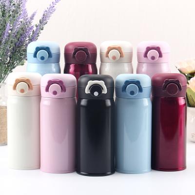 China Customization PORTABLE Wholesale Bounce Thermos 304 Stainless Steel Insulation Kids Students Gift Thermos for sale