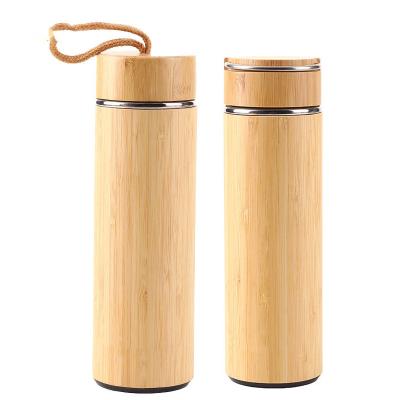 China Newest Factory Stocked Selling Bamboo Rope Lids Thermos for sale