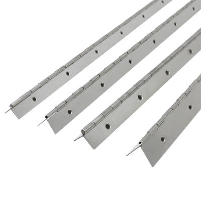 China Traditional Custom Heavy Duty Approved Waterproof Continuous Hidden Cabinet Door Stainless Steel Piano Long Hinges for sale