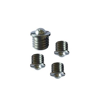 China Industrial Engineering Manufacturers Direct Selling Threaded Stainless Steel Ball Flanged Spring Locating Pin For Sale for sale