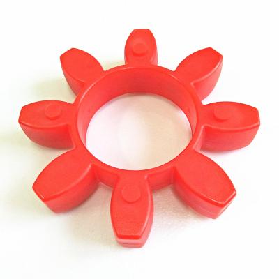 China Hotels GR42 GR48 GR55 GR65 GR75 Rotex Flexible Spider Shaft Couplings PU TPU Rubber Coupling Element for sale