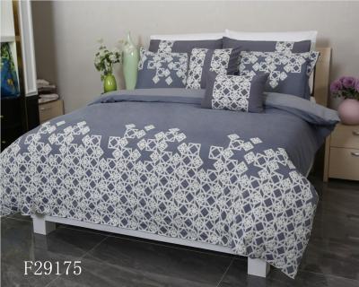 China Custom 100% Nondisposable Cotton Duvet Cover Home Comforter Sets Luxury Bedding Comforters Embroidery Bedding Set for sale