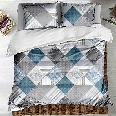 China Eco-friendly European and American style printed bedding set duvet cover set comforter set for sale