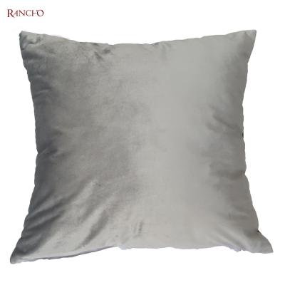 China Printing Solid Color Decorative Custom Accept Soft Warm Velvet Sofa Cushion Throw Cushion for sale