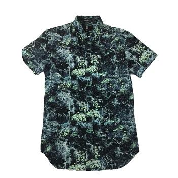 China Anti-pilling Hawaiian Shirt Summer Men's Custom Printing Anti-pilling Short Sleeve Shirts for sale