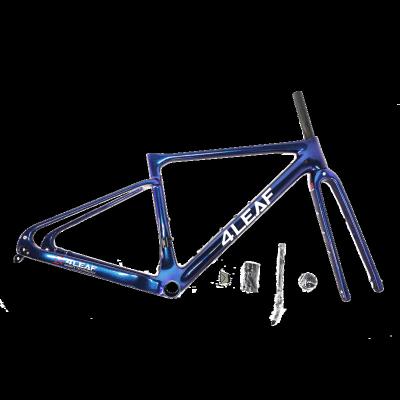 China Road Bikes Super Lightweight Carbon Frame Road Bike Full Carbon Bicycle Parts Cheap 700*45C Road Bicycle Frame In Stock for sale