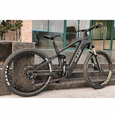 China Carbon Fiber Electric Bike 29er City Bike 29er Hybrid Motor Carbon Fiber Frame 52V 17.5ah Cell 1500W Cell 1500W Power 160NM With Magura/Shimano Brake for sale