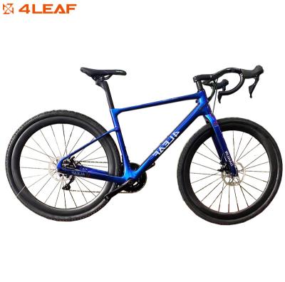 China Carbon fiber T700 carbon fiber road bike with 700*45C wheel assembly for OEM good quality carbon fiber road bike for sale