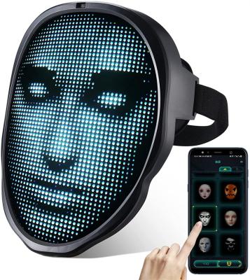 China Lightwear 2021 Hot Halloween Led Mask Party Glowing Mask For Face Glow for sale