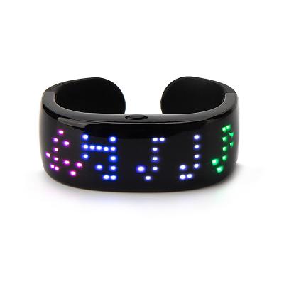 China 4-6h Smart Led Remote Controlled Bracelet Watch App Party Night Run Led Light Sport Bracelet for sale