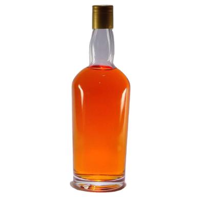 China Beverage Gin Bottles 750ml Bottle Glass-Glass Weight For Whiskey Crysta Glass Bottle For Alcohol for sale