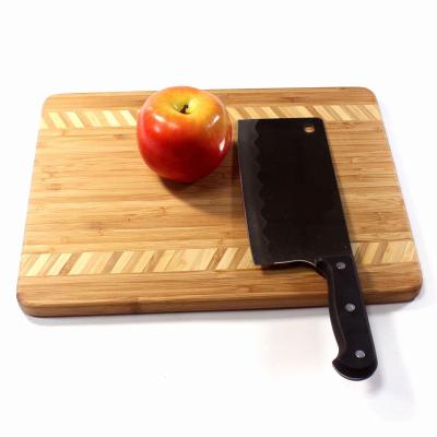 China Custom Kitchen Sustainable Logo Cheap Chop Durable Fiber Best Selling Private Label Silian Bamboo Cutting Board for sale