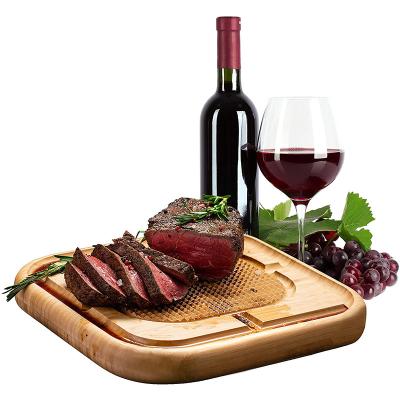 China Stocked Bamboo Turkey Cutting Kitchen Utensils Drawer Wine 2021 Picnic Table Sublimation Cheese Serving Board for sale