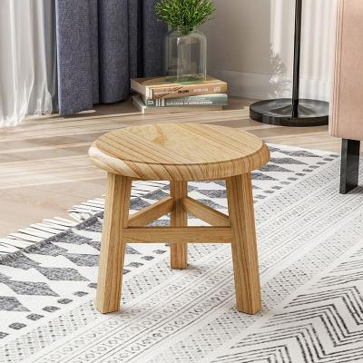 China Anti-slip Wooden Dining Bench Comfortable Suitable Small Bamboo Stool For Kids And Adult for sale