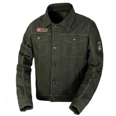 China 2022 Cotton Spring And Autumn Men Slim Military Jacket Plus Size Casual Jacket for sale