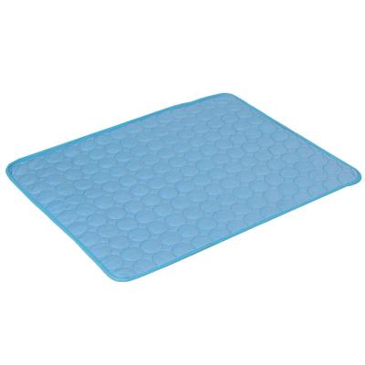 China Travel Summer Pressure Activated Gel Pet Cooling Mat for Kennel Sofa Bed Floor Car Seats Summer Pet Mat for sale