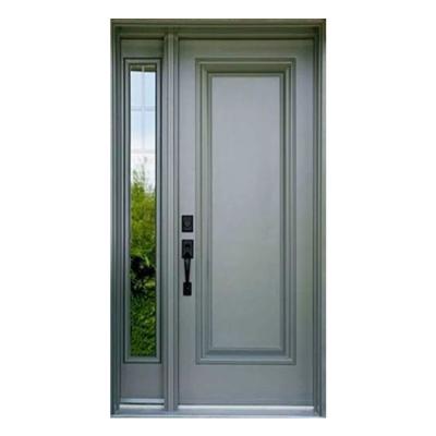 China Pre Hung / Waterproof / Eco-Friendly / Anti-Aging American Custom Prettywood Prehung Front Doors Wood Pivot Modern Entrance Engineered Exterior Door for sale