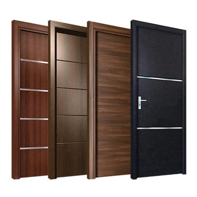 China New Room Water Proof Modern Interior Door Design Waterproof Prettywood Wpc PVC Wooden Doors With Accessories for sale