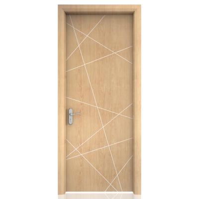 China Modern Design Apartment Prettywood Dubai Waterproof Interior Bathroom WPC Door Eco - Friendly for sale